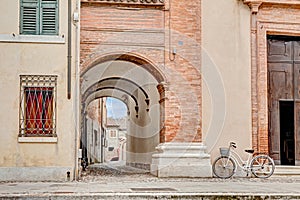 Archway in Comacchio, Italy