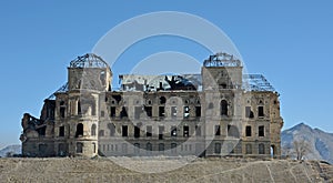 West wing of Darul Aman Palace, Afghanistan