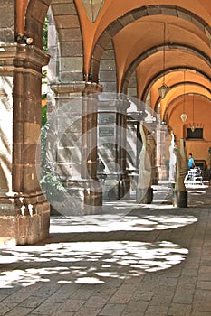 Archway inside Bellas Artes, San Miguel de Allende