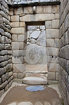 Archway at Machu Picchu