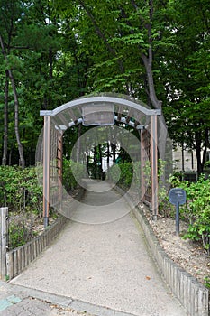 Archway Path Background