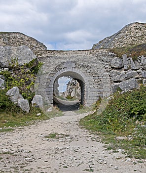 Archway in Portland Stone