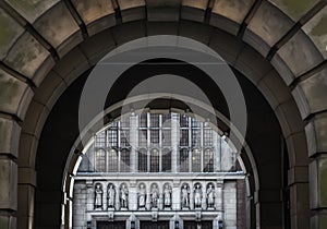 Archway to Aston Webb, University of Birmingham