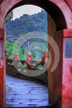 Archway at Wudang Shan Temple