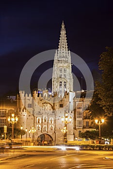 Arco de Santa Maria in Burgos photo