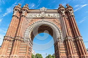 Arco del Triunfo Barcelona Triumph Arch, Spain