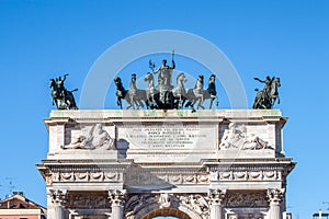 Arco della Pace arch