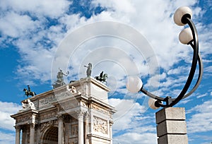 Arco della Pace, Milan photo