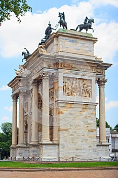 Arco della Pace, Milan