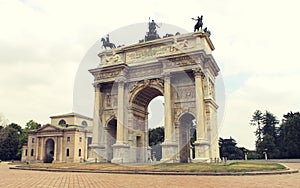 Arco della Pace, Milan