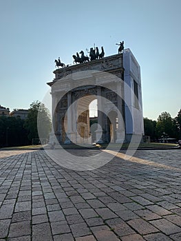 Arco della Pace, Milan, Italy