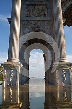 Arco della Pace in Milan, Italy