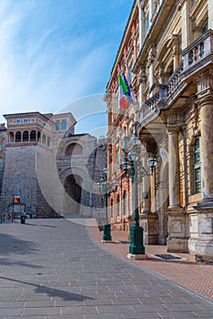 Arco Etrusco in the old town of Perugia in Italy