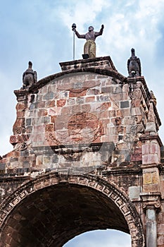 Arco Santa Clara in Cusco Peru photo