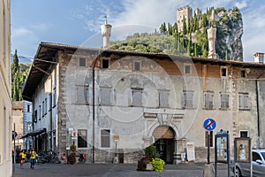 Beautiful town Arco di Trento, Italy