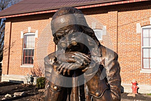 Franklin statue