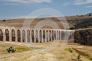Arcos del Sitio aqueduct for water supply in Tepotzotlan photo