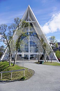 The Arctic Cathedral in Tromso, Norway