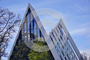 The Arctic Cathedral in Tromso, Norway