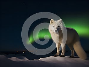 Arctic Fox\'s Winter Wonderland: Survival in the Snow