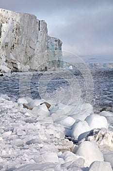 Arctic glacier