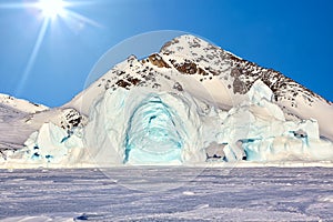 Arctic landscape in East Greenland