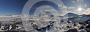 Arctic landscape, Greenland