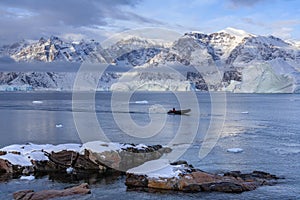 Arctic landscape - Scoresbysund - Greenland