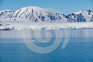 Arctic Landscape, Svalbard Island, Norway 2018