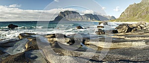 Arctic landscape- Uttakleiv beach, Lofoten Islands III