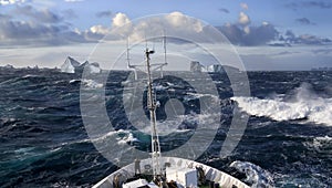 Arctic - Ship in Scoresbysund - Greenland
