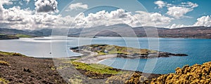 Ard Neakie Lime kilns on Loch Eriboll in Scotland