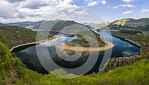 Arda river meander , bulgaria, europe