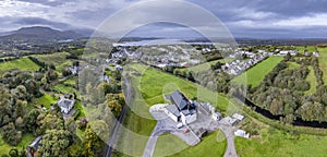 Ardara County Donegal , Ireland - October 07 2022 : The Ardara distillery is producing in the town