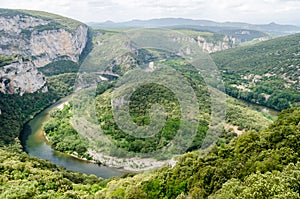 The Ardeche Gorges