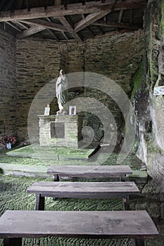 The Ardenne at the location La Roche in Belgium