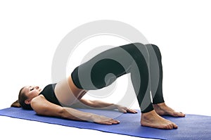 Ardha chakrasana pose