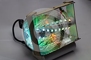 Arduino controlled LED decorative light which is programmable and color of each LED can be controlled