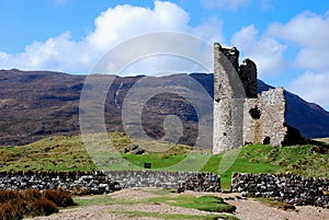 Ardvreck Castle.