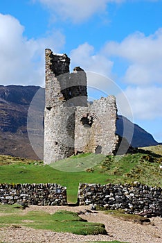 Ardvreck Castle.