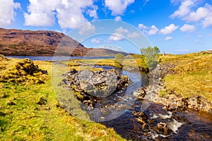 Ardvreck castle at Loch Assynt