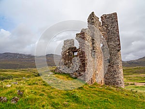 Ardvreck Castle, Loch Assynt in Sutherland, Scotland