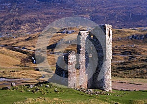 Ardvreck castle ruins, loch Assynt, Scotland