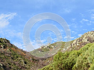 ArdÃ¨che mountains panorama, Provence, France