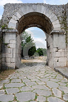 Area of archeology sepino