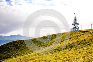 Area of Daikanbo observatory. One of beautiful landmark viewpoint of Aso