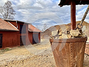 The area of Falu Copper Mine photo