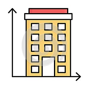 Area fill inside vector icon which can easily modify or edit