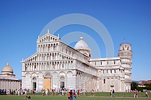 The area of miracles in Pisa.