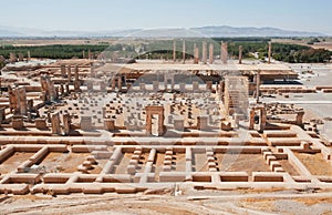 Area of ruined city Persepolis